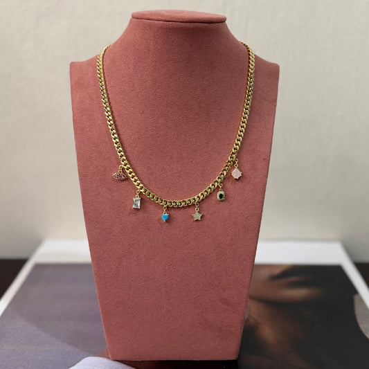 Collar mini dijes Sofía