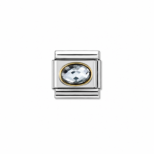 Charms piedra blanca