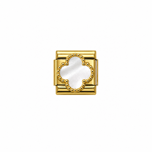 Charms dorado Flor