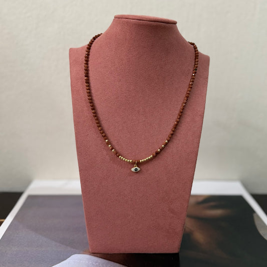 COLLAR CIRCONIA Y VENTURINA