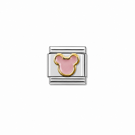 Charms carita rosa