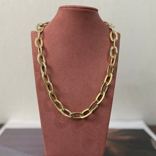 Cadena ovalada chunky