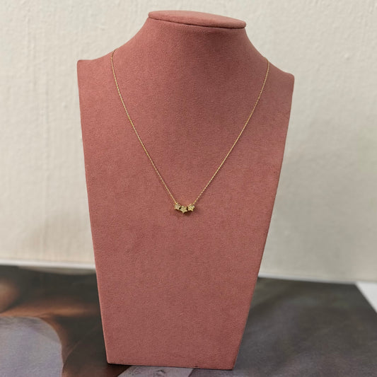 Cadena mini dije estrellas