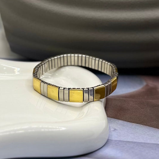 PULSERA RESORTE RECTANGULARES