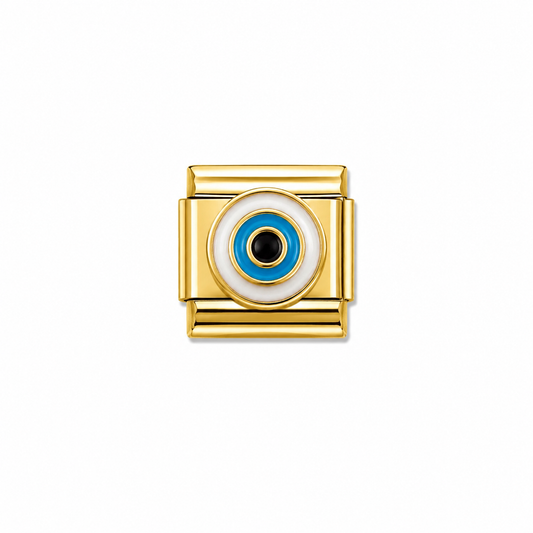 Charms dorado ojito