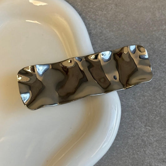 HAIRCUFF RECTÁNGULO CON TEXTURA