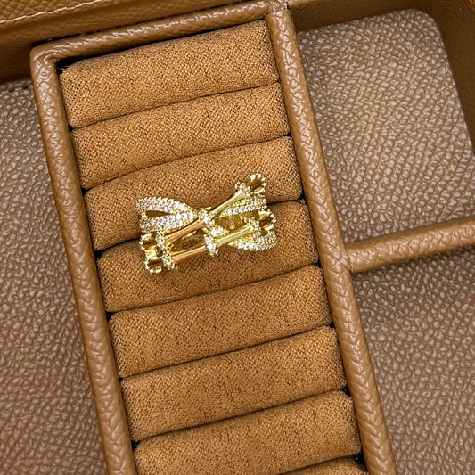 ANILLO TRIPLE CON ZORCONIA