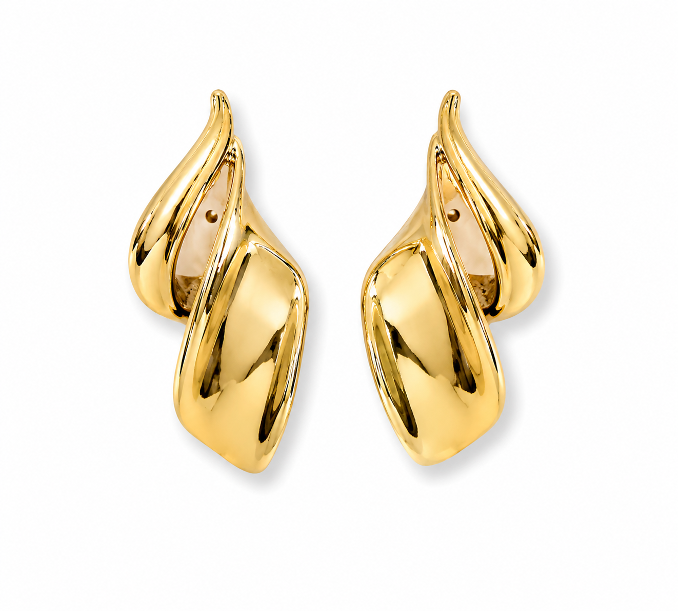 Arete espiral dorado