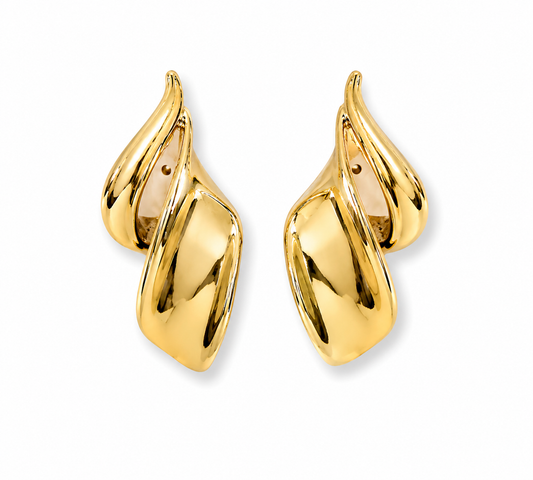 Arete espiral dorado