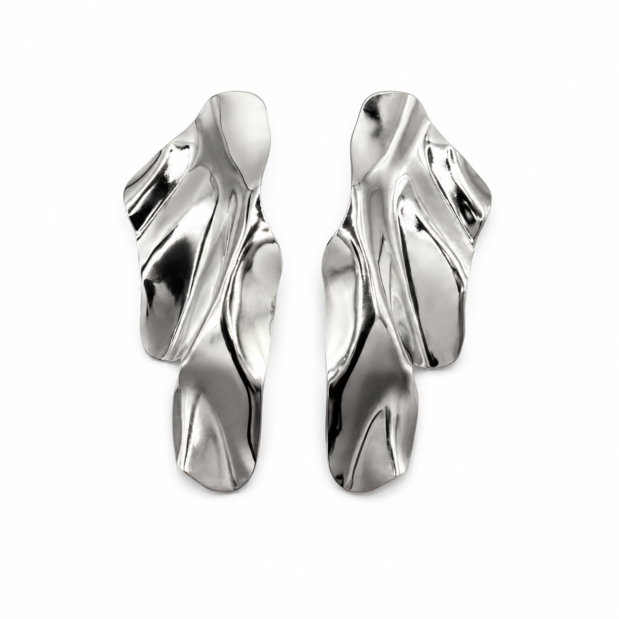 Arete plateado asteric