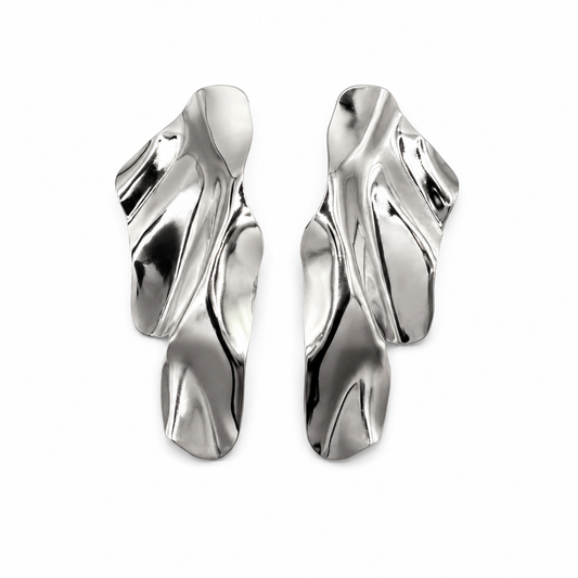 Arete plateado asteric